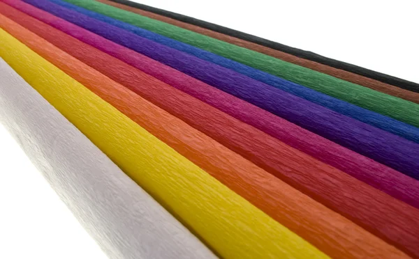 Různé barvy papíru — Stock fotografie
