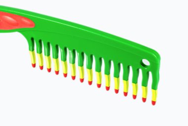 Colorful comb clipart
