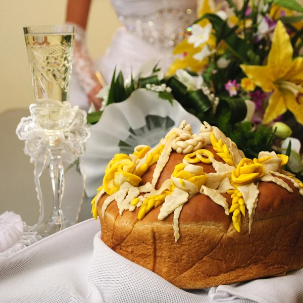 Ślub chleb — Zdjęcie stockowe