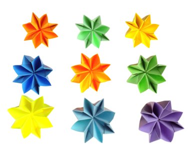 Origami çiçek