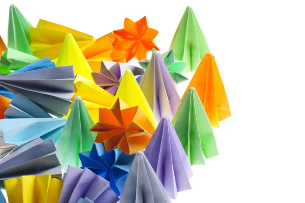 Origami-Blumen — Stockfoto