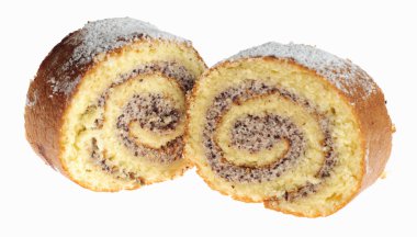 Swiss roll cakes clipart
