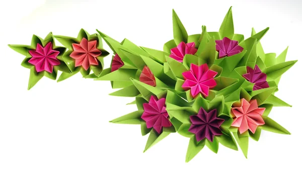 Origami bunch — Stock Photo, Image