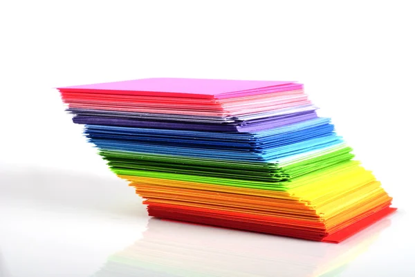 Papel de varios colores —  Fotos de Stock