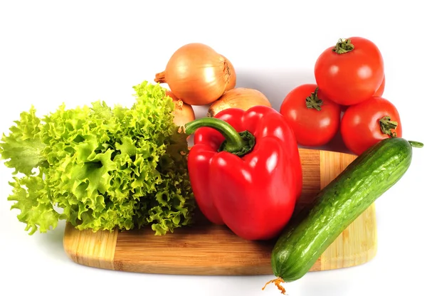 Warzywa w kuchni — Zdjęcie stockowe