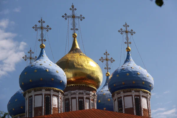 Kościół i Kreml w Riazaniu - rosyjski g — Zdjęcie stockowe