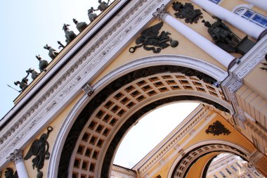 Winter Palace in Saint Peterburg clipart