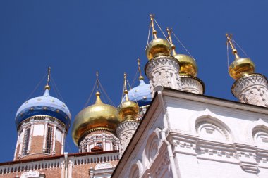 Church and Kremlin in Ryazan - Russian G clipart