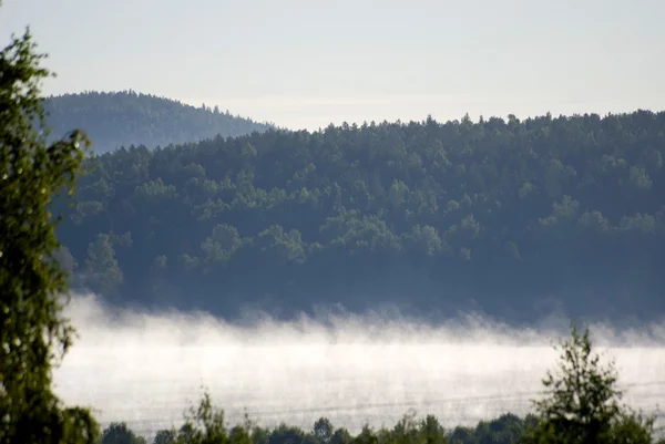 Fog on the Lake — Stock Photo, Image