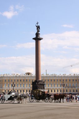 Rusya. Saint-petersburg. Şehir Manzaralı