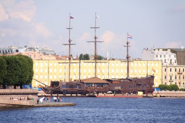 Rusya. Saint-petersburg. Şehir Manzaralı