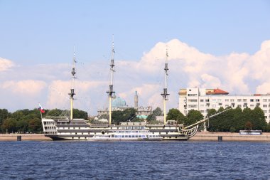 Rusya. Saint-petersburg. Şehir Manzaralı