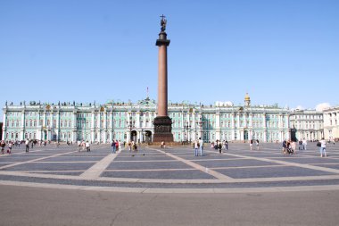 Rusya. Saint-petersburg. Şehir Manzaralı