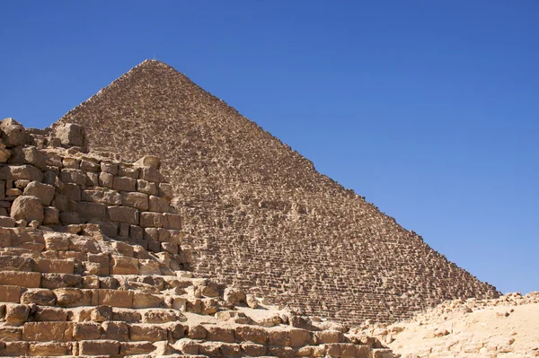 Gízai piramisok — Stock Fotó
