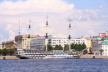 Rusya. Saint-petersburg. Şehir Manzaralı