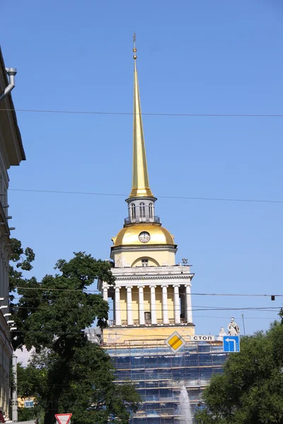 Rosja. Sankt petersburg. widok na miasto — Zdjęcie stockowe