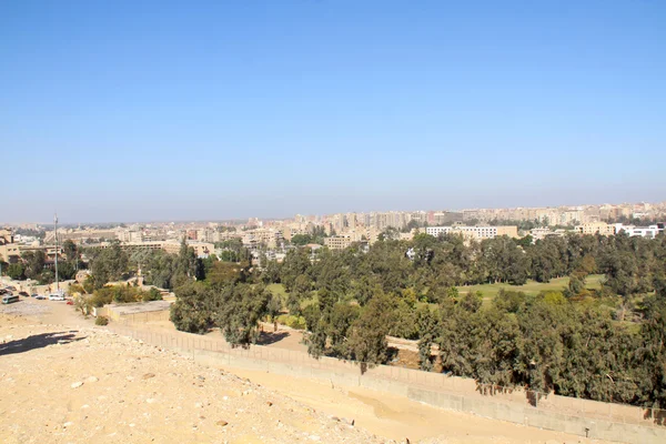 Horisonten av Kairo Egypten — Stockfoto