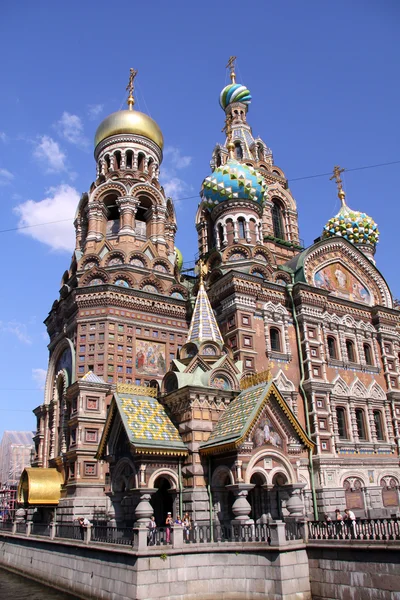 Church of the Savior on Blood - very famous land — Stock Photo, Image