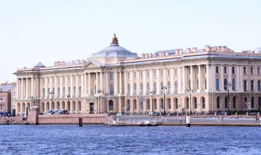 Rusya. Saint-petersburg. Şehir Manzaralı