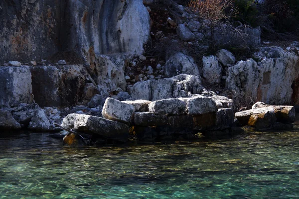 Bella baia vicino a Marmaris in Turchia — Foto Stock