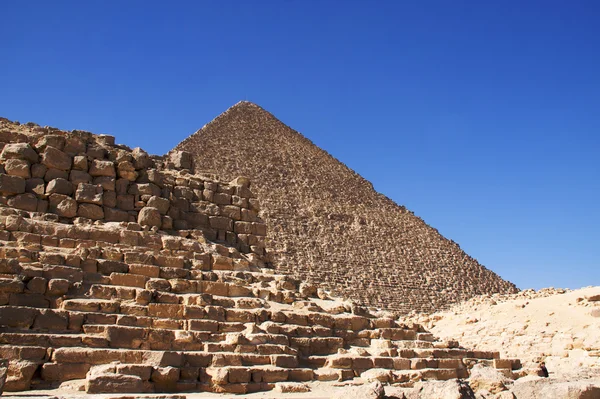 Pyramiden von Giza — Stockfoto
