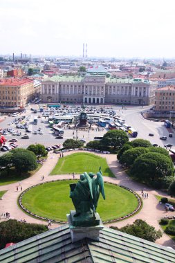 Rusya. Saint-petersburg. Şehir Manzaralı