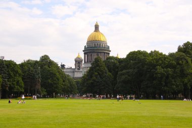 Rusya. Saint-petersburg. Şehir Manzaralı