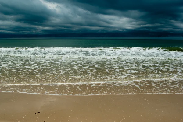Atlantic ocean in the storm — Stock Photo, Image