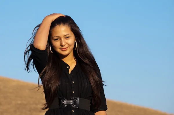 若い美しいアジア系女性 ロイヤリティフリーのストック写真