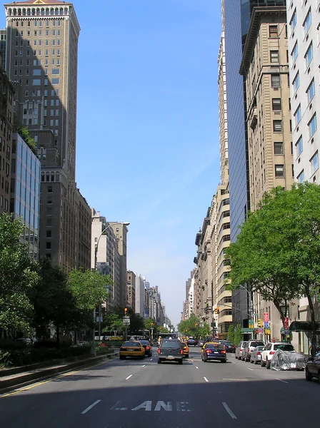 Busy city street — Stock Photo, Image