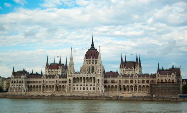 Maďarský parlament v Budapešti Stock Fotografie