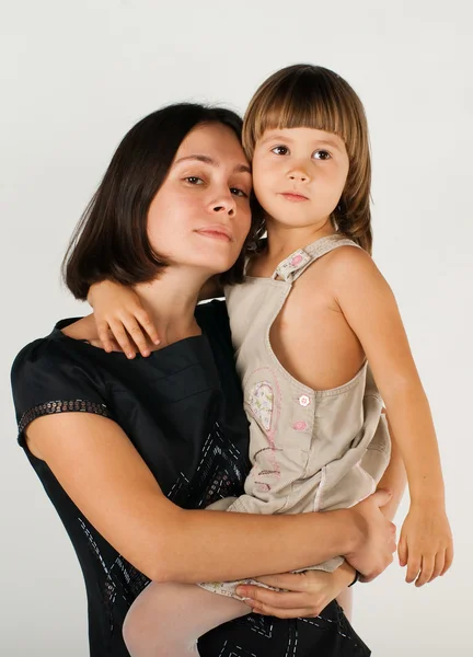 Мать и дочь — стоковое фото
