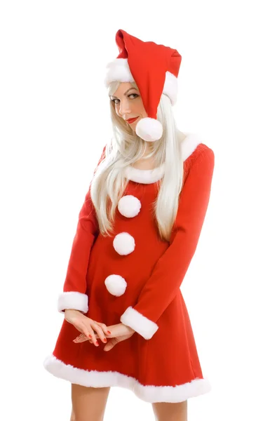 Female_Santa — Stock fotografie