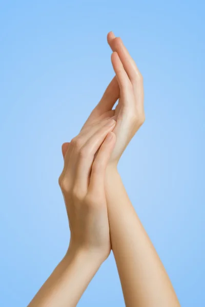 Schlanke weibliche Hand — Stockfoto
