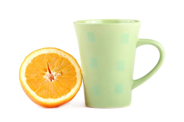Цвет чашки и оранжевый — стоковое фото