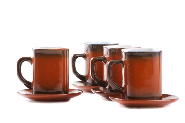 Bruin cups — Stockfoto