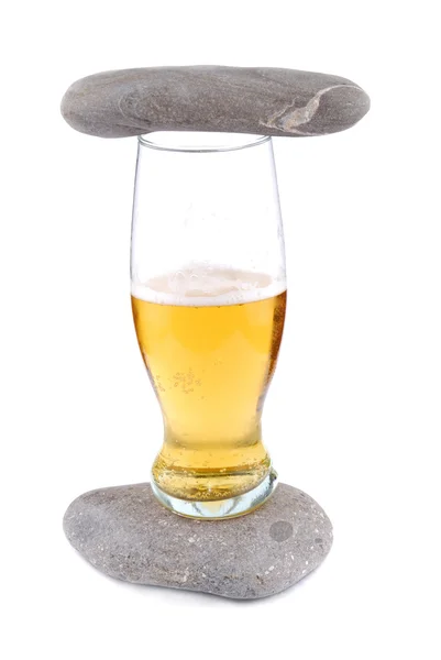 Goldenes Bier — Stockfoto