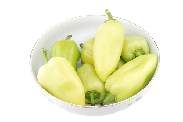 Zielona papryka słodka — Zdjęcie stockowe
