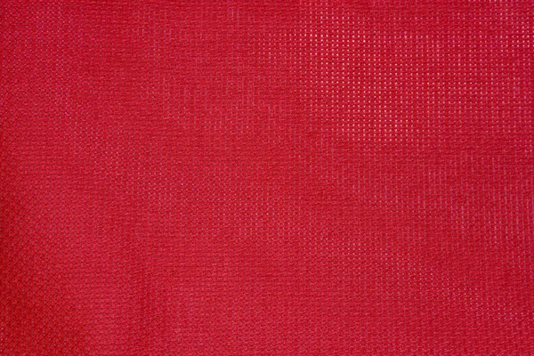Textura textil vermelha — Fotografia de Stock