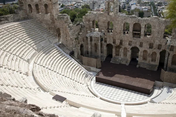 Театр Акрополь Афін — стокове фото