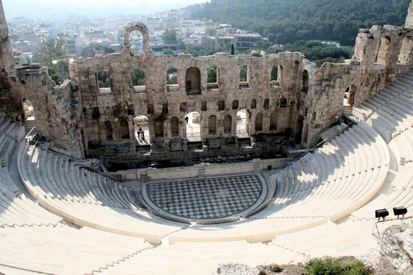 Atenas Teatro Acrópole — Fotografia de Stock