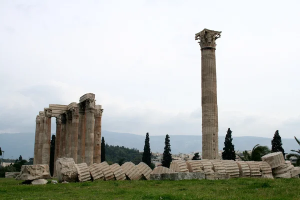 Temple of Zeus.Athens — Stock Photo, Image