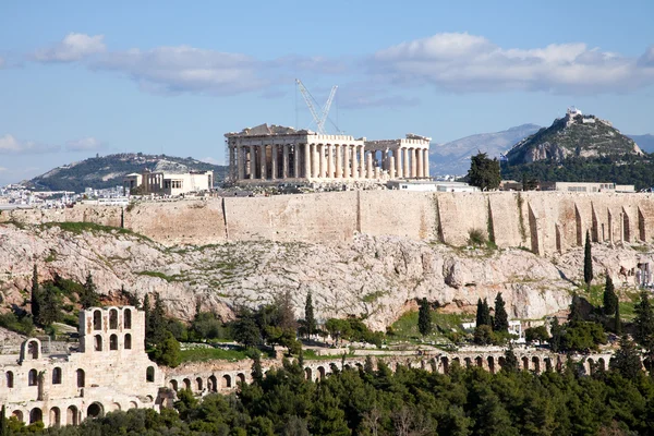 Akropolisz Athén Görögország — Stock Fotó