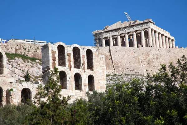 O Partenon em Atenas Grécia — Fotografia de Stock