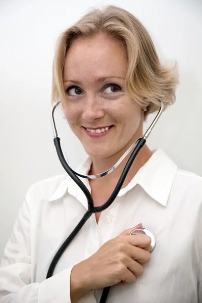 Női egészségügyi szakember — Stock Fotó