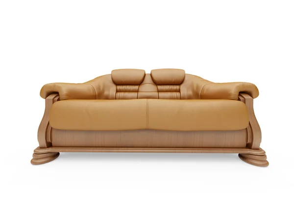 Königliche Möbel isolierte Frontansicht - Stockfotografie: lizenzfreie