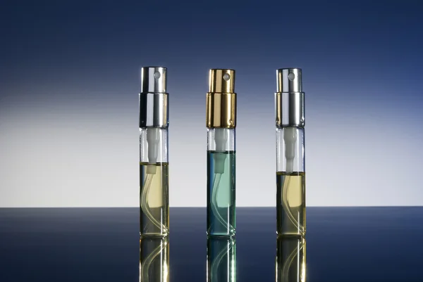 Bottles with perfume — Stock Photo, Image