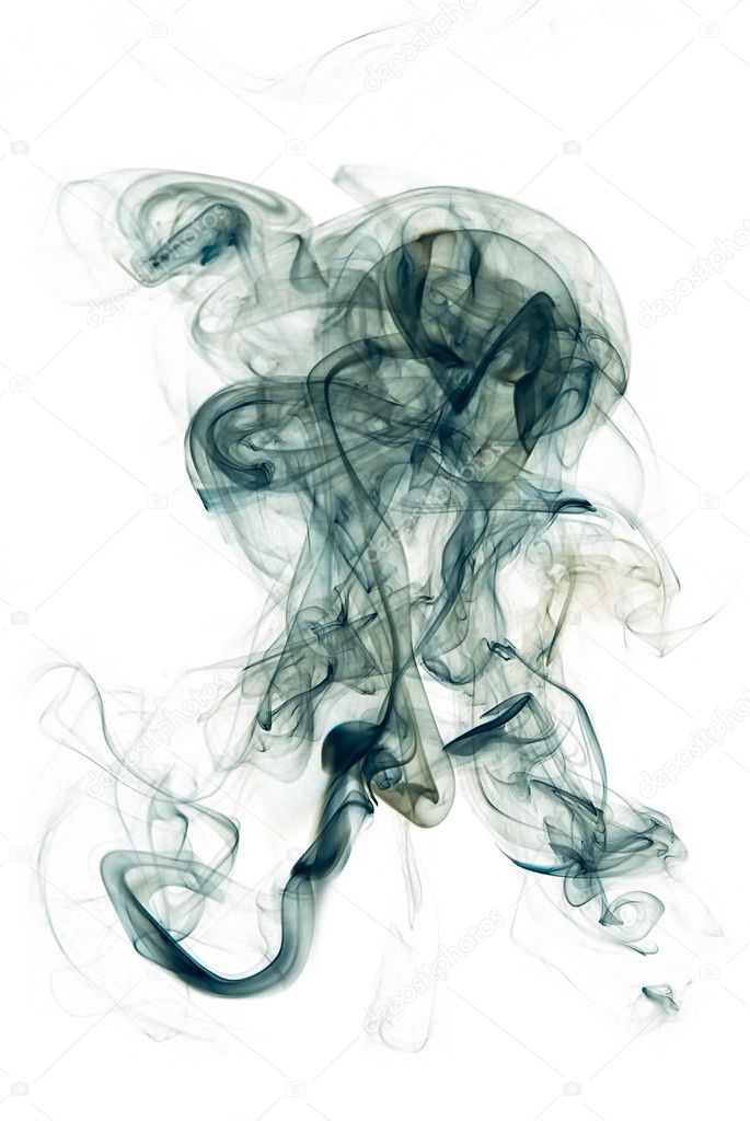 Colored dark smoke