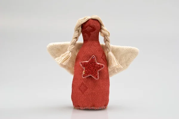 Christmas doll an angel — Stock Photo, Image