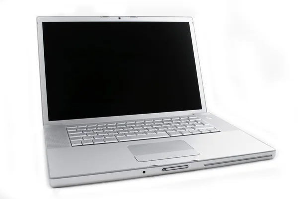 Dizüstü bilgisayar beyazda izole edildi — Stok fotoğraf